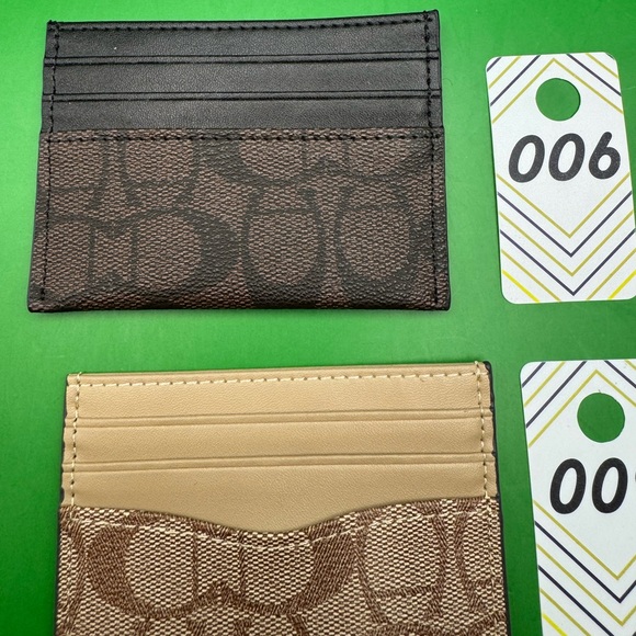Your Choice #006 or #009 Minimalist  Credit Card Holder RFID Blocking New - Picture 2 of 9